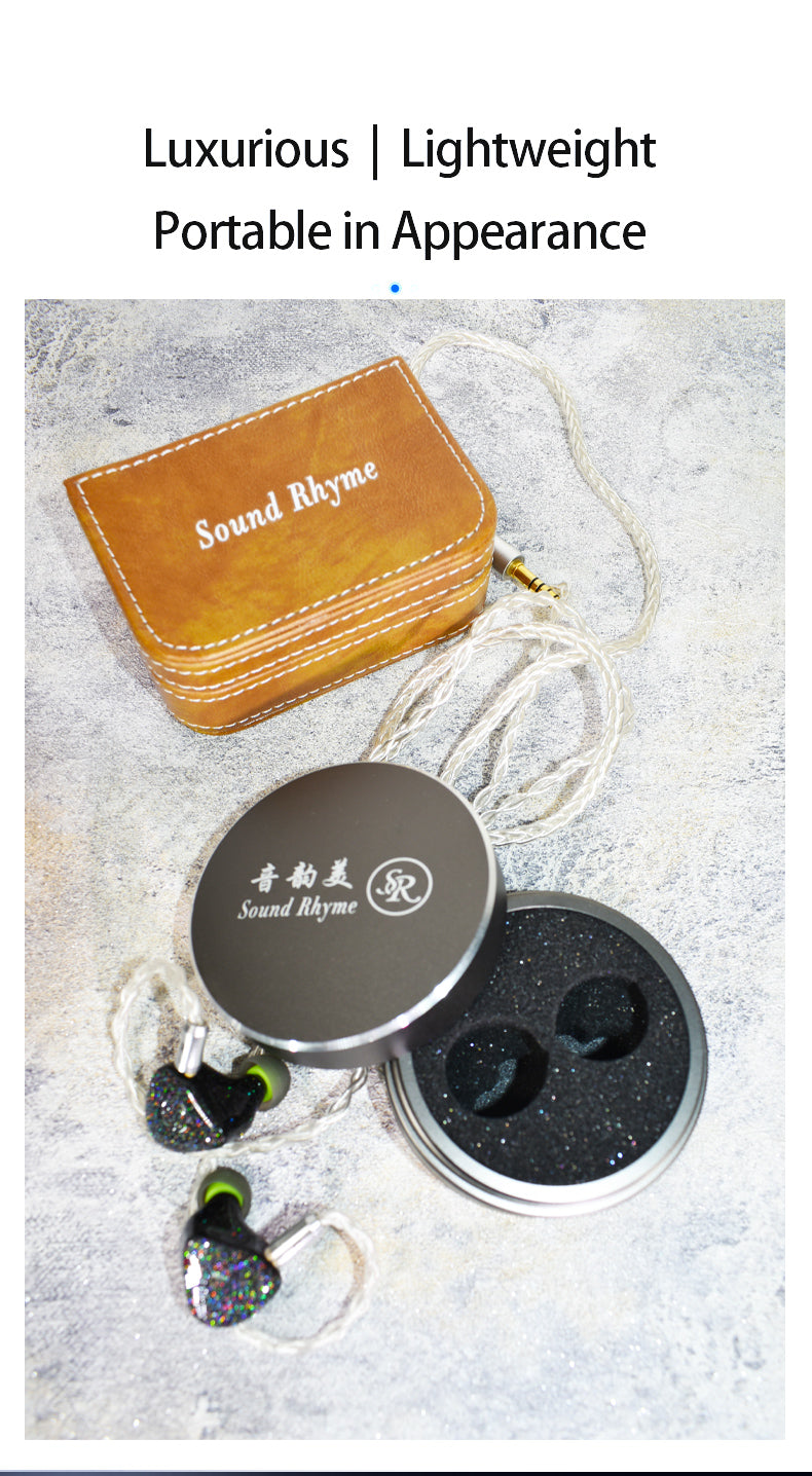 Sound Rhyme PRADO Flagship 4 EST + 12 Balanced Armature Hybrid 2Pin 0.78mm HiFi Audiophile Earphone IEMs with Switches