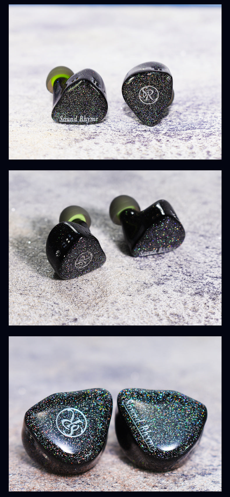 Sound Rhyme PRADO Flagship 4 EST + 12 Balanced Armature Hybrid 2Pin 0.78mm HiFi Audiophile Earphone IEMs with Switches