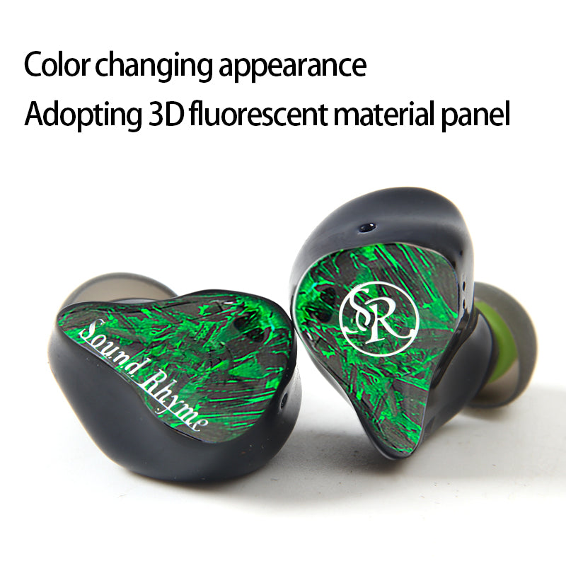 Newly Upgraded Sound Rhyme SR5S Dynamic Driver Balanced Armature Hybrid 10 Drivers High Quality Stage Monitoring HIFI Earphone