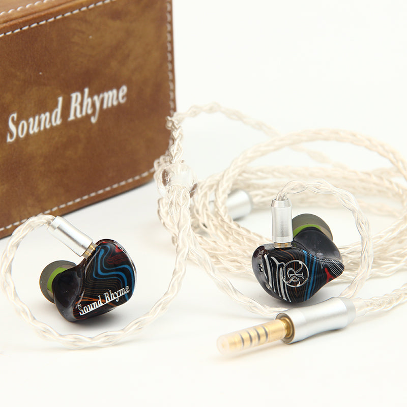 Sound Rhyme SR7 1DD+6BA Hybrid Drivers In-Ear HIFI Earphones